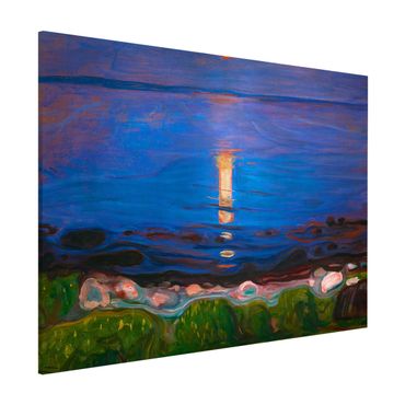 Tableau magnétique - Edvard Munch - Summer Night By The Beach