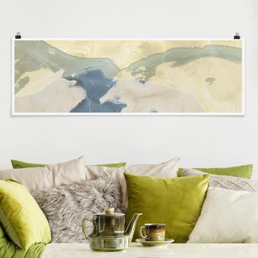 Poster panoramique abstrait - Ocean And Desert II