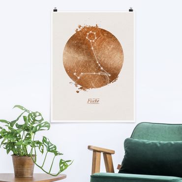Poster - Pisces Gold