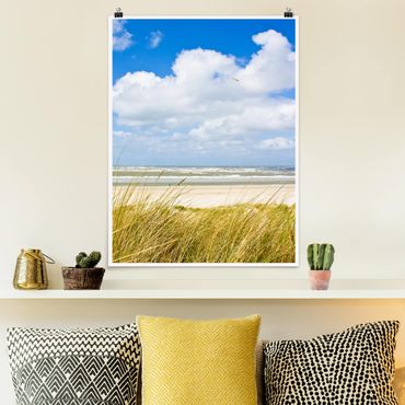 Poster plage - At The North Sea Coast