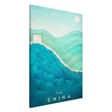 Tableau magnétique - Travel Poster - China