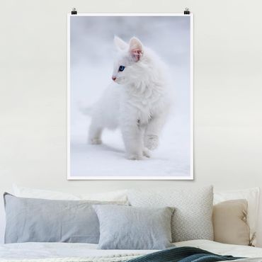 Poster animaux - White as Snow