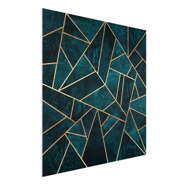 Impression sur forex - Dark Turquoise With Gold