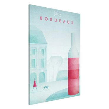 Tableau magnétique - Travel Poster - Bordeaux
