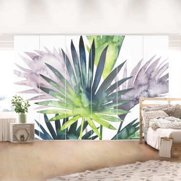 Set de panneaux coulissants - Exotic Foliage - Fan Palm