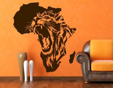 Sticker mural - No.CG135 Africa's heart