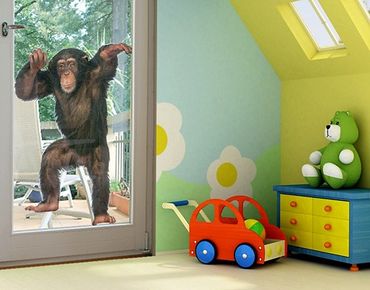Sticker pour fenêtres - Jolly Monkey