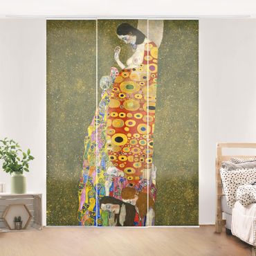 Set de panneaux coulissants - Gustav Klimt - Hope II