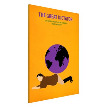 Tableau magnétique - Film Poster The Great Dictator