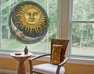 Sticker pour fenêtres - Sun and Moon