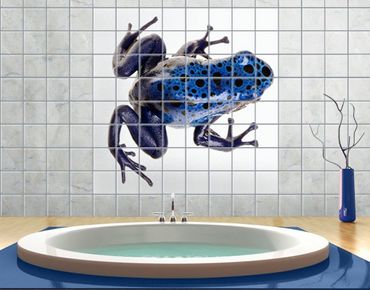 Sticker pour carrelage - Blue Frog