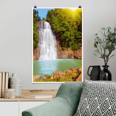 Poster nature & paysage - Waterfall Romance