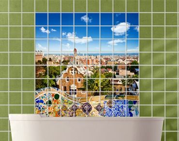 Sticker pour carrelage - Barcelona