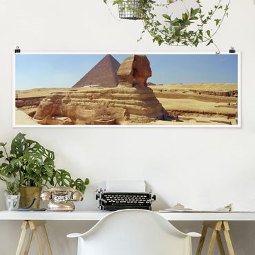 Poster panoramique spirituel - Mysterious Sphinx