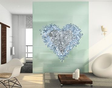 Sticker pour fenêtres - Diamond Heart