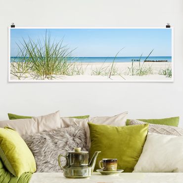 Poster panoramique plage - Baltic Sea Coast