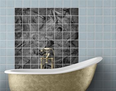 Sticker pour carrelage - Disturbing Bath