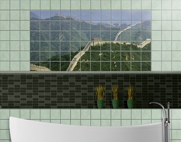 Sticker pour carrelage - The Great Wall Of China In The Open