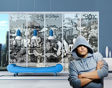 Film pour vitres XXL - Graffiti Art