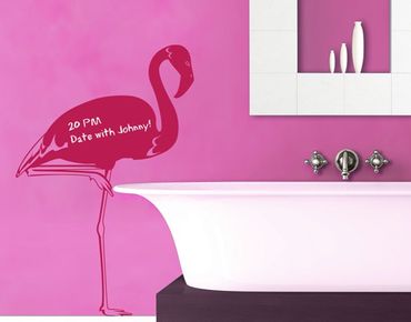 Sticker mural tableau - No.IS48 Flamingo