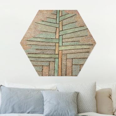 Hexagone en alu Dibond - Paul Klee - Pine