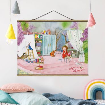 Tableau en tissu avec porte-affiche - Little Strawberry Strawberry Fairy - Tinker