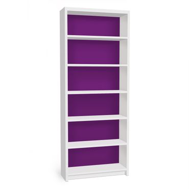 Papier adhésif pour meuble IKEA - Billy bibliothèque - Colour Purple