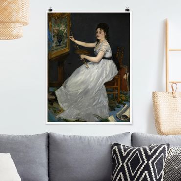 Poster - Edouard Manet - Eva Gonzalès
