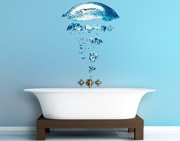 Sticker mural - No.596 Water Jellyfish