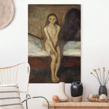Tableau sur toile - Edvard Munch - Puberty
