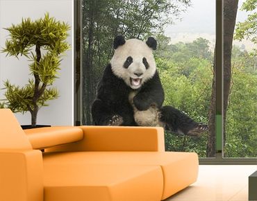 Sticker pour fenêtres - Laughing Panda