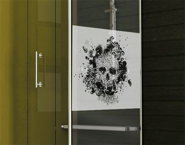 Décoration pour fenêtres - Skull
