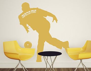 Sticker mural - Wall Decal no.RS110 Customised text Bowling