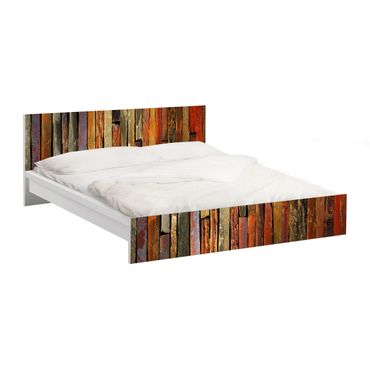 Papier adhésif pour meuble IKEA - Malm lit 180x200cm - Stack of Planks