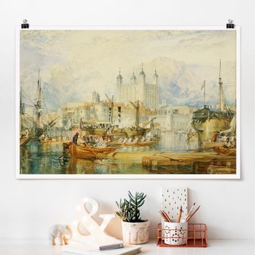 Poster - William Turner - Tower Of London