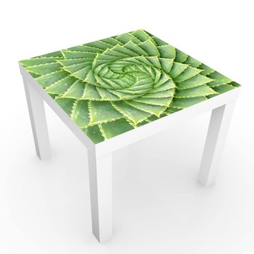 Papier adhésif pour meuble IKEA - Lack table d'appoint - Spiral Aloe