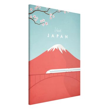 Tableau magnétique - Travel Poster - Japan