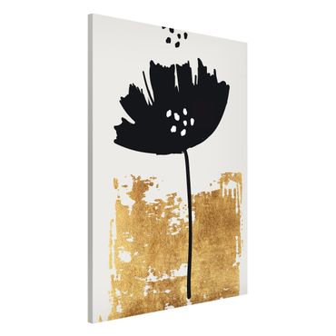 Tableau magnétique - Golden Poppy Flower