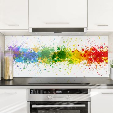 Fond de hotte - Rainbow Splatter