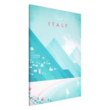 Tableau magnétique - Travel Poster - Italy