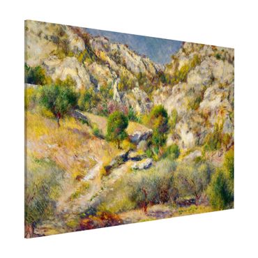 Tableau magnétique - Auguste Renoir - Rock At Estaque