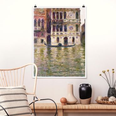 Poster reproduction - Claude Monet - The Palazzo Dario