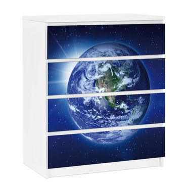 Papier adhésif pour meuble IKEA - Malm commode 4x tiroirs - Mother Earth