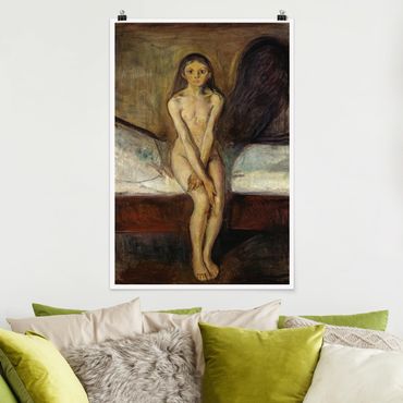 Poster reproduction - Edvard Munch - Puberty