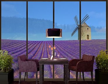 Film pour vitres XXL - Lavender Scent In The Provence