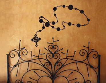 Sticker mural - No.UL833 Rosary Chain
