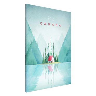 Tableau magnétique - Travel Poster - Canada