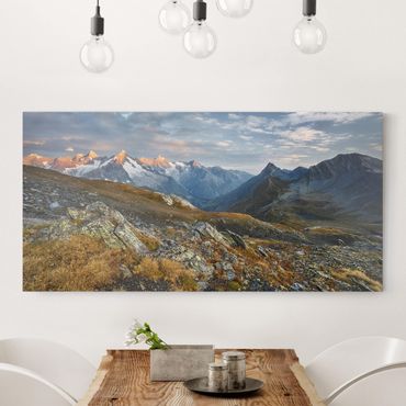 Impression sur toile - Col De Fenêtre Switzerland
