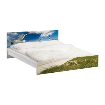 Papier adhésif pour meuble IKEA - Malm lit 140x200cm - Dune Breeze