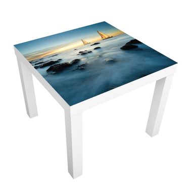 Papier adhésif pour meuble IKEA - Lack table d'appoint - Sailboats On the Ocean